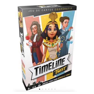 Timeline Twist jeux de carte ASMODEE