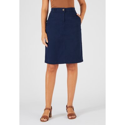 Jupe droite gabardine DAMART