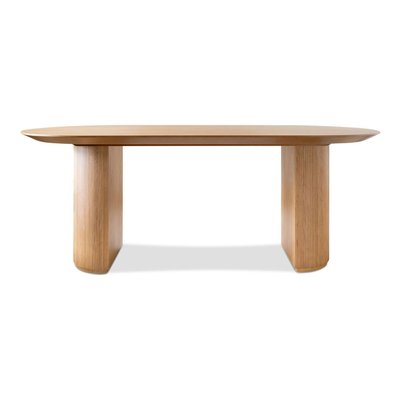 Grande table de repas en chêne SOLNA PRODUIT INTERIEUR BRUT
