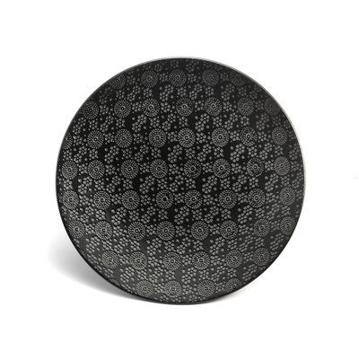 Coffret 6 assiettes dessert - BLACK JAPAN MEDARD DE NOBLAT