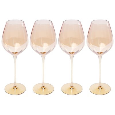 Lot de 4 verres à vin rouge, MOCCA KARE DESIGN