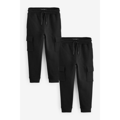Pantalon jogging cargo slim, lot de 2 NEXT