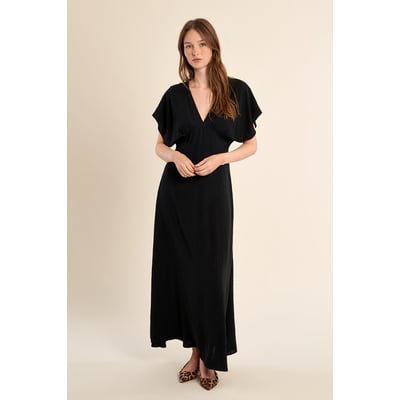 Robe longue, col V MOLLY BRACKEN