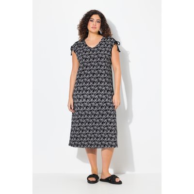 Robe midi à fleurs, sans manches ULLA POPKEN