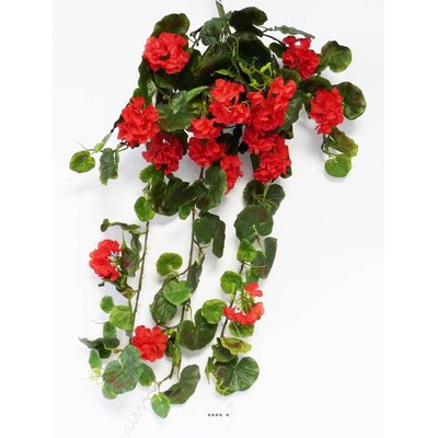 Geranium artificiel en piquet 80 cm D 30 ARTIFICIELLES