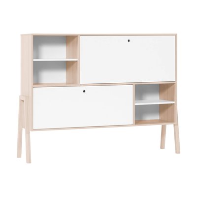Commode 2 portes avec niches TERRE DE NUIT