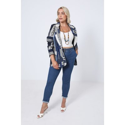 Veste tailleur en jacquard JEAN-MARC PHILIPPE