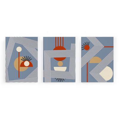 Peintures sur toile Imprimé HD SET DE 3 REALLY NICE THINGS