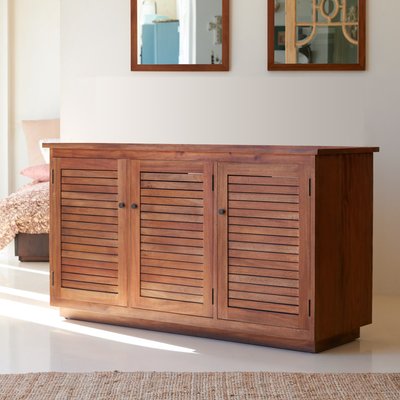 Meuble de rangement en acacia massif 130 cm LOGGIA TIKAMOON