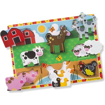 Chunky puzzle ferme MELISSA & DOUG