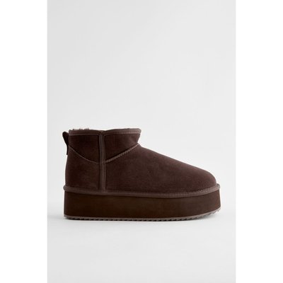 Bottes doublées à semelles compensées NEXT