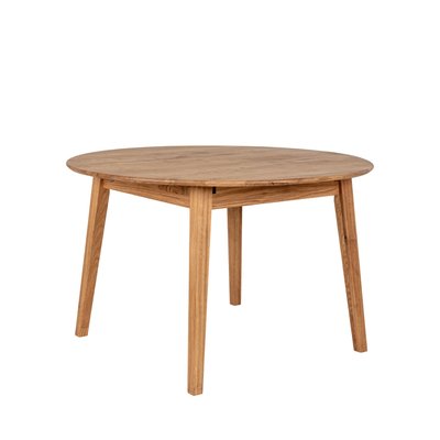 Table à manger extensible 4 à 6 personnes en bois ø118-158x118cm - Metz HOUSE NORDIC