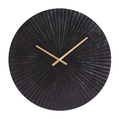 Horloge en métal soleil   59 cm TABLE PASSION