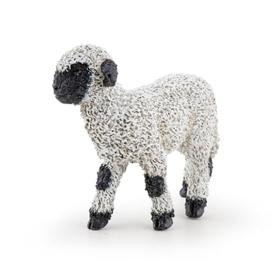 Figurine agneau nez noir du Valais PAPO