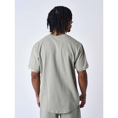 T-shirt uni avec bande logo PROJECT X