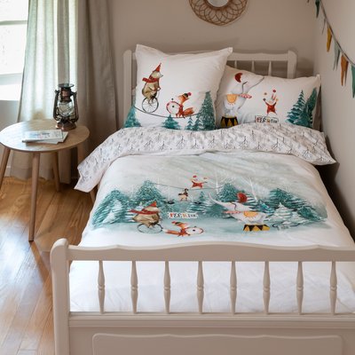 Housse de couette FEERIES CARRE BLANC