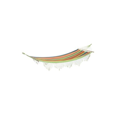 Hamac rayé multicolore avec franges AUBRY GASPARD