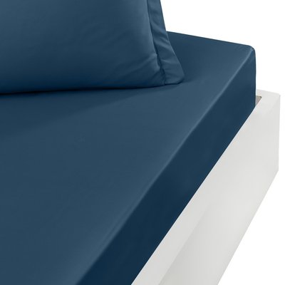 Drap housse bonnet 40 cm en percale coton SOFT PERCALE PLUS SENSEI MAISON