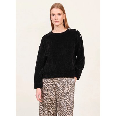 Pull col rond à boutons bijou FELICIA NAF NAF