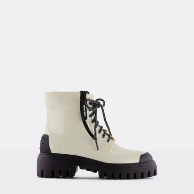 Boots de pluie vegan à lacets KINSLEY LEMON JELLY