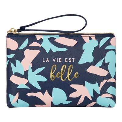 Grande pochette La vie est belle DRAEGER PARIS