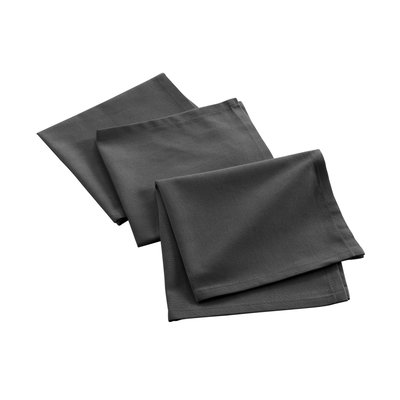 3 Serviettes de table coton recycle Collection Grand Mistral DOUCEUR D'INTÉRIEUR