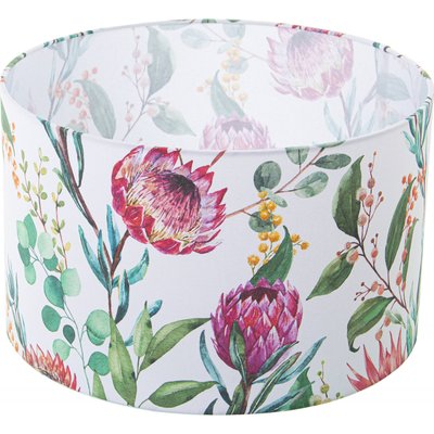 Abat-jour en tissu floral élégant RECOLLECTION