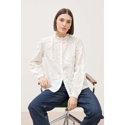 Chemise en coton manches longues BONOBO