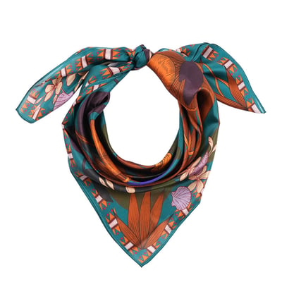 Foulard Medium à motifs PETAL WILD