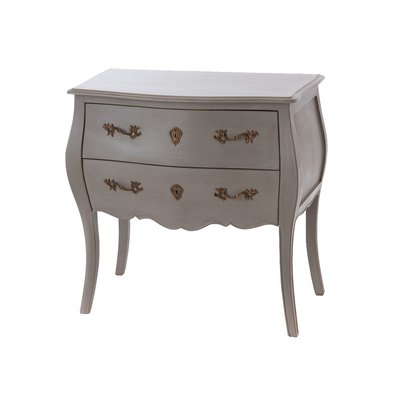 Commode Murano Taupe 2 Tiroirs AMADEUS