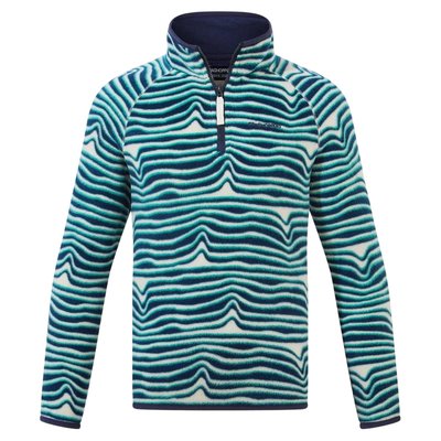 Sweat à col montant zippé motif/style ondulé KAI CRAGHOPPERS