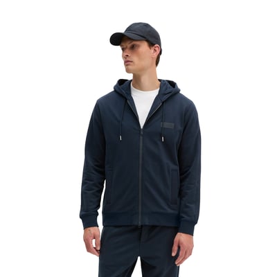 Veste à capuche coupe classique en mélange de coton bio MARC O'POLO