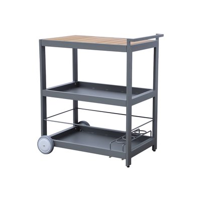 Desserte extérieure aluminium + roues et poignée L84cm ALBI SWEEEK