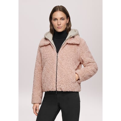 Veste en peluche avec partie veste sans manches amovible AMBER & JUNE