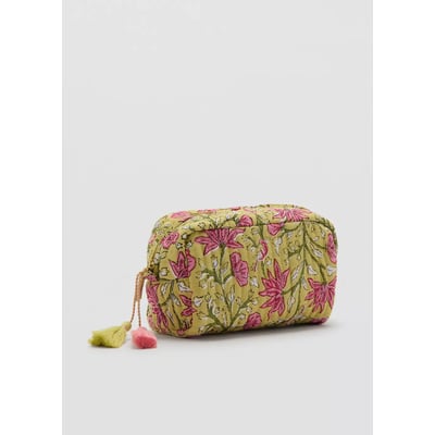 Sac cosmétique à fleurs MANGO
