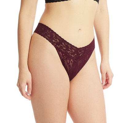String en dentelle à taille haute et taille unique HANKY PANKY