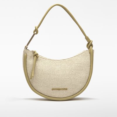 Sac porté épaule Luna texture raphia ADOLFO DOMINGUEZ
