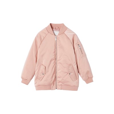 Blouson bomber effet satiné VERTBAUDET