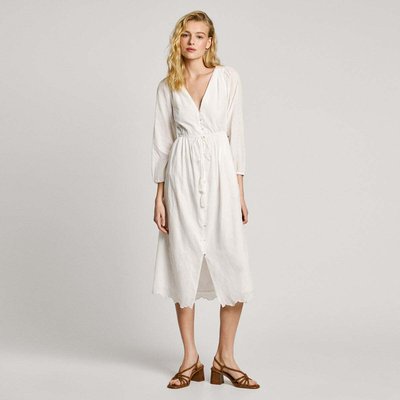Robe Longue Avec Fermeture Boutonnée PEPE JEANS
