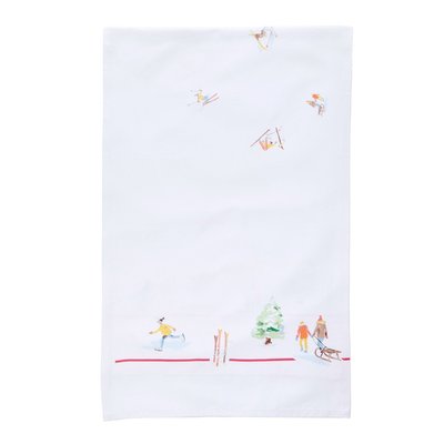 Chemin de table Happy Winter - 100% coton TRADITION DES VOSGES