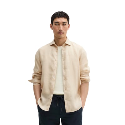 Chemise shaped en lin de haute qualité MARC O'POLO