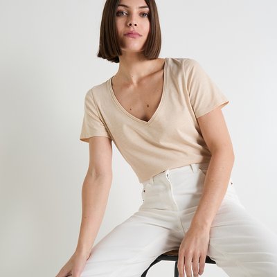 T-shirt col V GRAIN DE MALICE