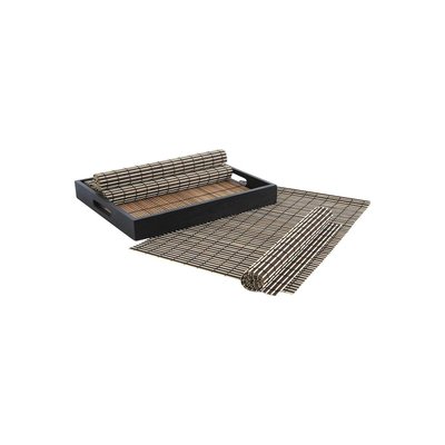 Sets de table en bambou (lot de 6) + plateau AUBRY GASPARD