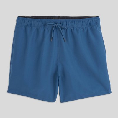 Short de bain uni en polyester recyclé, certifié OEKO-TEX MONOPRIX