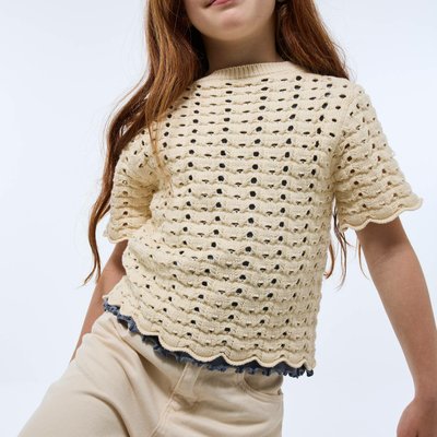 T-shirt en crochet MONOPRIX