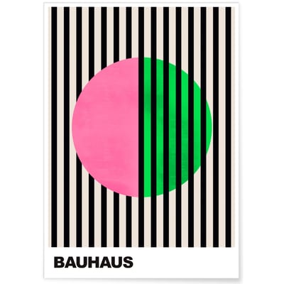 Affiche Bauhaus 47 L'AFFICHERIE