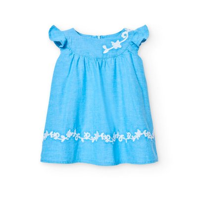Robe en lin bicolour BOBOLI