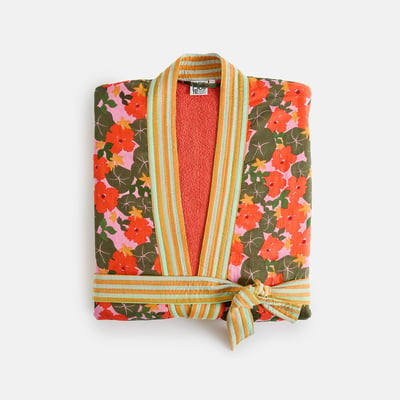 Peignoir de bain kimono, envers éponge, Léna LA REDOUTE INTERIEURS