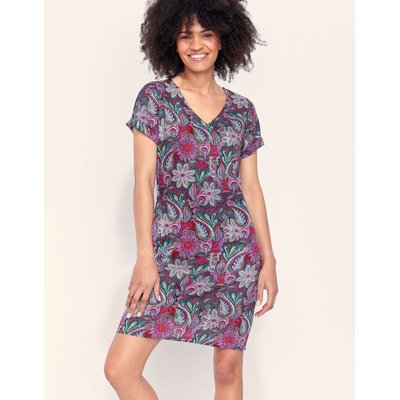 Robe imprimée courte coton bio JALA LA FIANCÉE