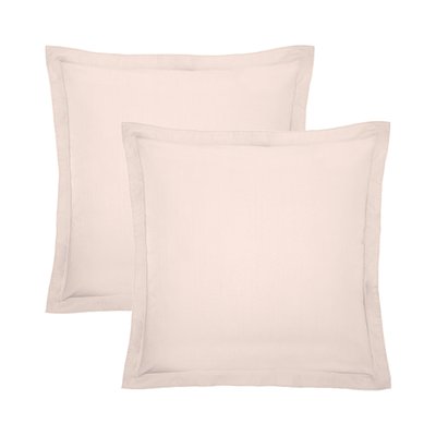 Lot de 2 taies percale de coton Olana GARNIER THIEBAUT